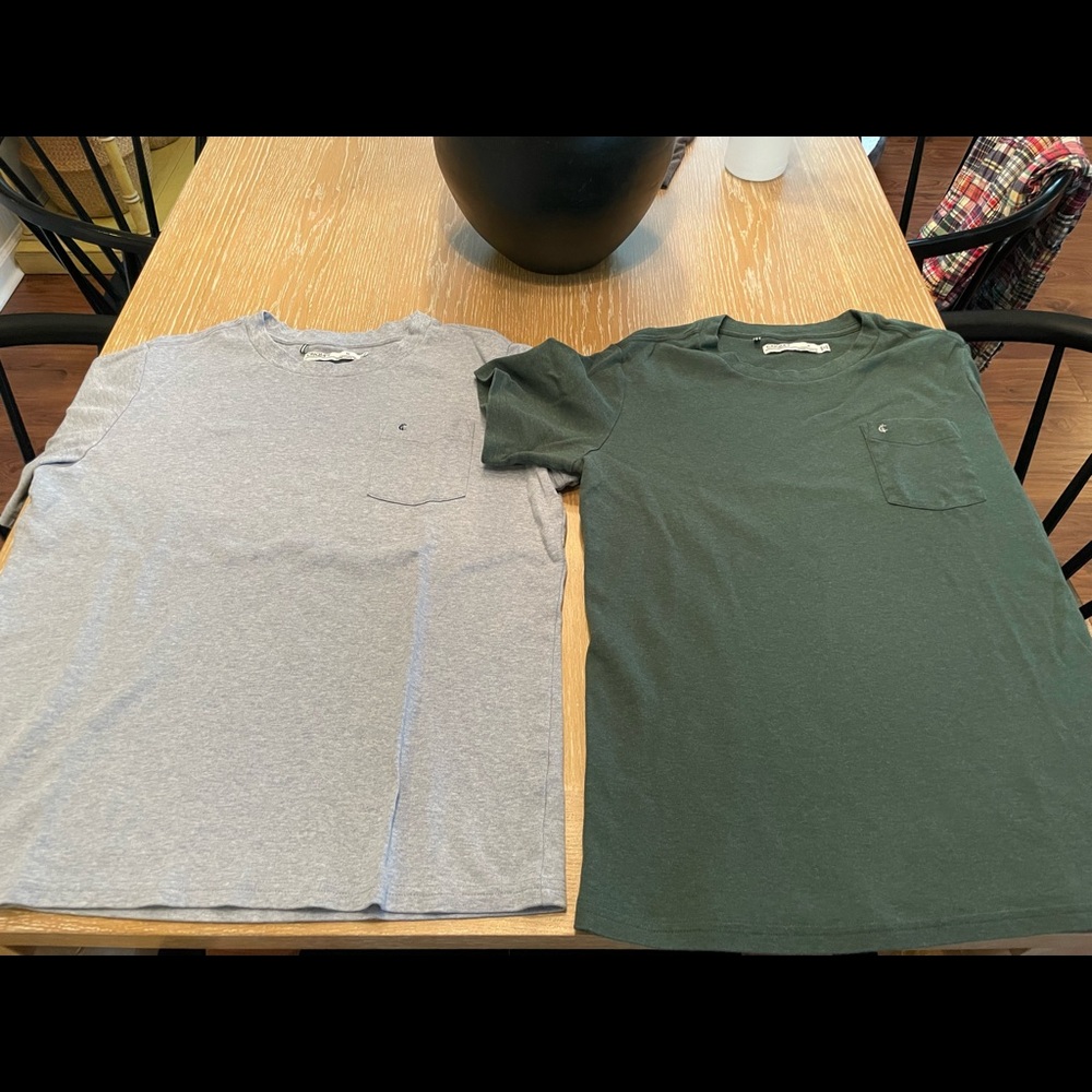 Two Criquet pocket t-shirts size M